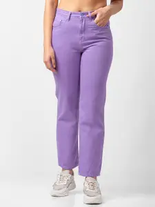 SPYKAR Women Straight Fit High-Rise Jeans