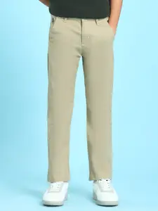 U.S. Polo Assn. Kids Boys Mid-Rise Trousers