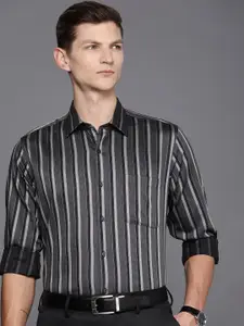Raymond Men Pure Cotton Striped Formal Shirt