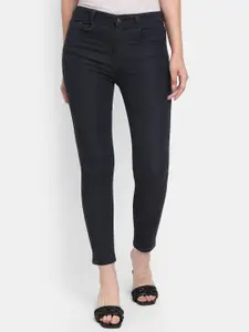 V-Mart Women Solid Cotton Regular Fit Jeans