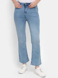 V-Mart Women Cotton Classic Light Fade Jeans