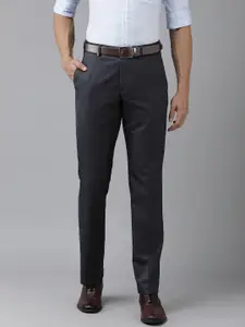 Park Avenue Men Mid-Rise Smart Trousers