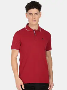 Arrow Sport Men Polo Collar Pure Cotton T-shirt