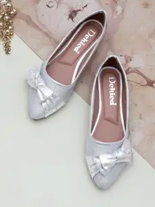DChica Girls Embellished Ballerinas With Bows Flats