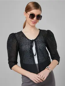 Style Quotient Women Cotton Tie-Up Shrug