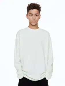 H&M Boys Oversized Long-Sleeved Top