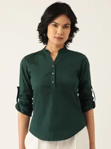 BRINNS Women Modern Slim Fit Semiformal Shirt