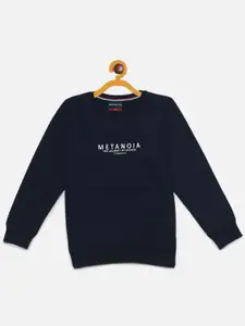 Crimsoune Club Boys Printed Sweatshirt