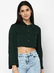 AMERICAN EAGLE OUTFITTERS Shirt Style Crop Top