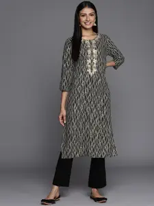 Varanga Women Bandhani Printed Zardozi Indie Prints Kurta