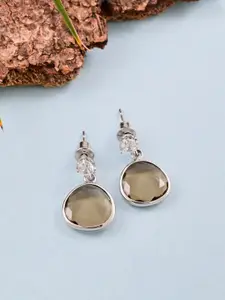 Tistabene Silver-Plated Contemporary Drop Earrings