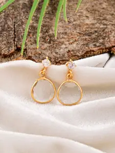 Tistabene Gold Plated Contemporary Drop Earrings
