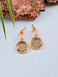 Tistabene Gold-Plated Contemporary Drop Earrings
