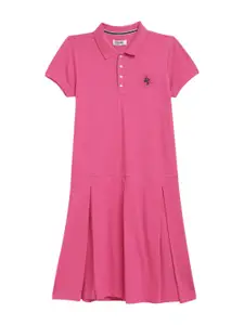 Cantabil Shirt Collar T-shirt Cotton Dress