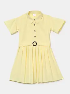 V-Mart Girls Cotton Shirt Dress