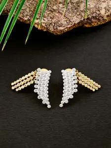 Tistabene Gold-Plated Contemporary Studs Earrings
