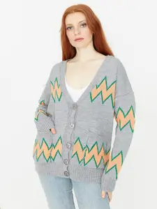 Trendyol Women Chevron Acrylic Sweater