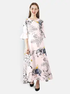 Indietoga Floral Printed Maxi Dress