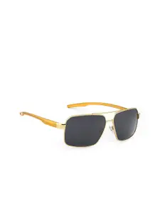 ROYAL SON Men Rectangle Sunglasses with Polarised Lens CHI00106-C3-R2