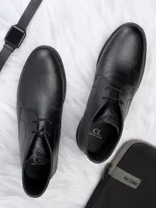 Carlton London Men Round-Toe Formal Derbys