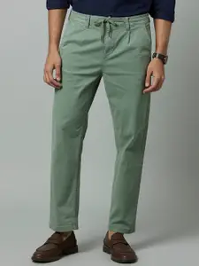 Celio Men Cotton Classic Regular Trousers