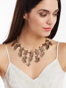 PANASH Gold-Toned Statement Necklace