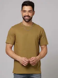Celio Men Round Neck Cotton T-shirt