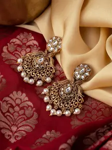 TEEJH Antique Contemporary Drop Earrings