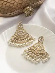 TEEJH Contemporary Chandbalis Earrings