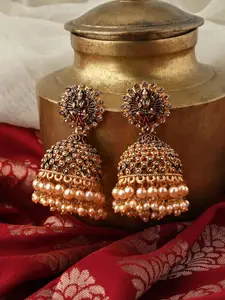 TEEJH Contemporary Jhumkas Earrings