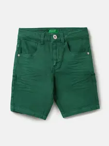 United Colors of Benetton Boys Regular Fit Cotton Denim Shorts