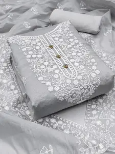 KALINI Embroidered Unstitched Dress Material