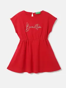 United Colors of Benetton Girls Extended Sleeves Dress