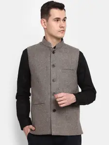 V-Mart Men Woven Design Nehru Jacket