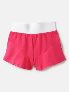 United Colors of Benetton Girls Regular Fit Cotton Shorts
