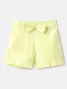 United Colors of Benetton Girls Regular Fit Cotton Shorts
