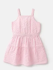 United Colors of Benetton Shoulder Straps Cotton Dress