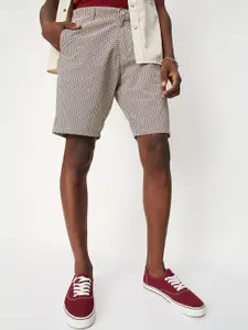 max Men Printed Regular Fit Pure Cotton Shorts