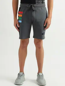 United Colors of Benetton Men Mid-Rise Cotton Sports Shorts