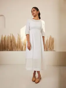 AURELIA Midi Cotton Dress