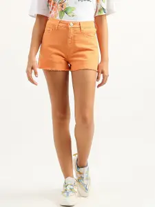 United Colors of Benetton Women High-Rise Shorts