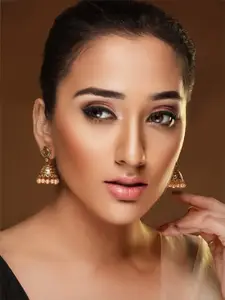 Priyaasi Gold-Plated Jhumka Earrings