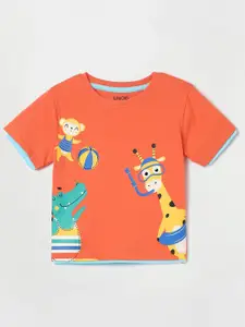 Juniors by Lifestyle Boys Printed Pure Cotton T-shirt