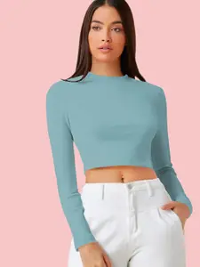 Dream Beauty Fashion Round Neck Crop Top