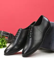 House Of Pataudi Men Lace-Up Formal Oxfords