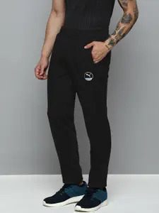 one8 x PUMA Brand Logo Printed Slim- Fit Pure Cotton Track Pants