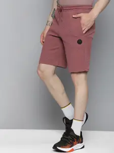 one8 x PUMA Men Self Design Slim Fit Outdoor Shorts