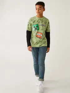 Marks & Spencer Boys Graphic Printed Pure Cotton T-shirt