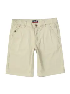 Gini and Jony Boys Mid-Rise Cotton Regular Fit Chino Shorts