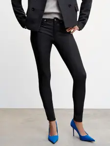 MANGO Sustainable Skinny Fit Low-Rise Stretchable Jeans